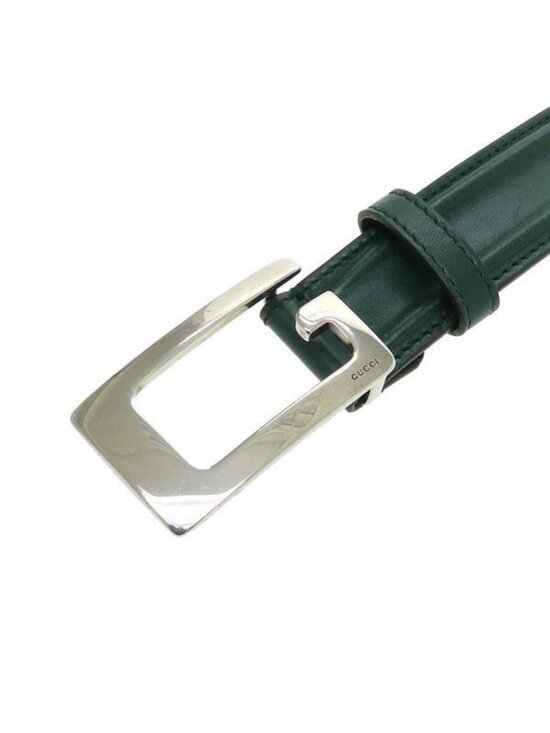 Gucci Buckle Belt Green
